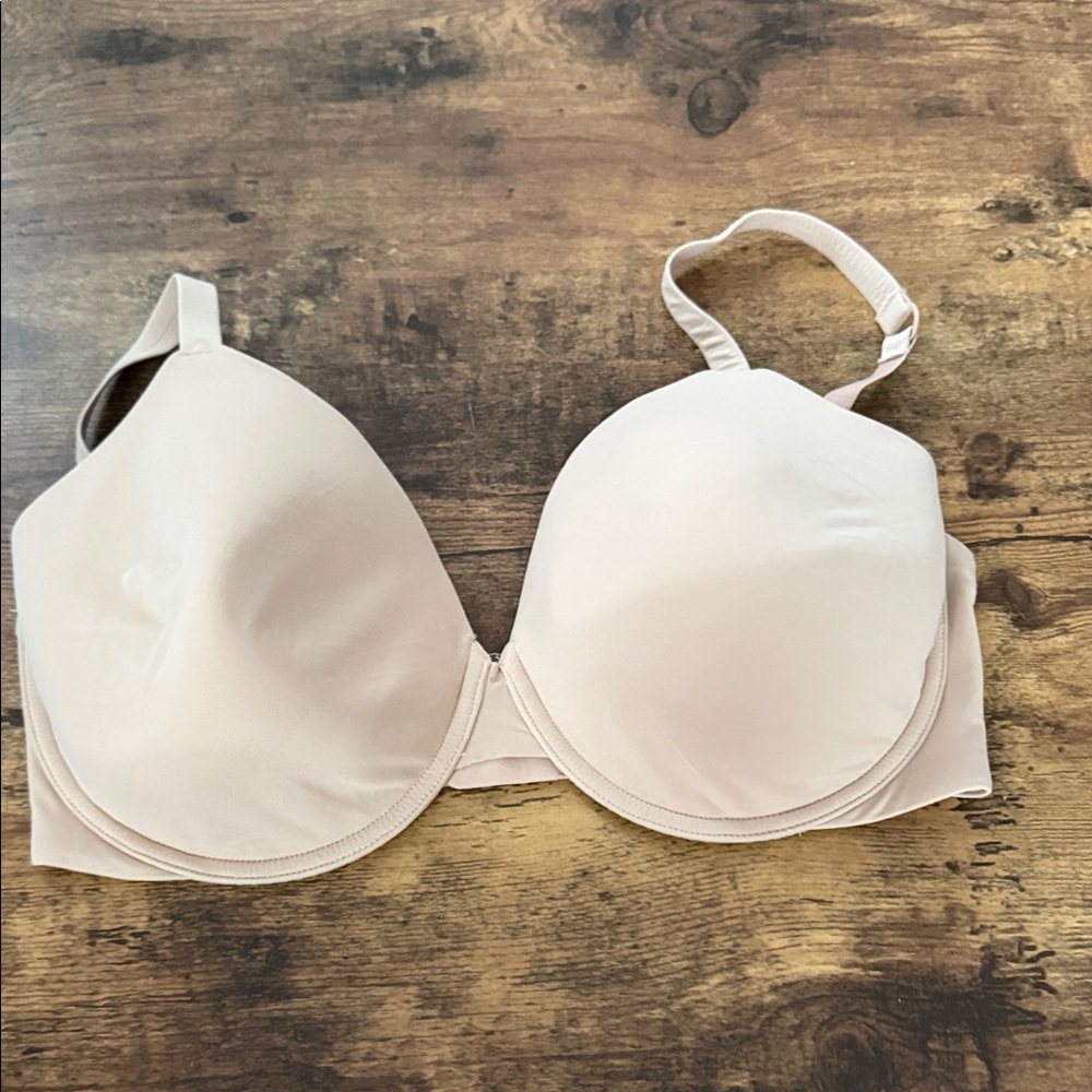 True & Co. Nude/Tan Seamless T-Shirt Bra